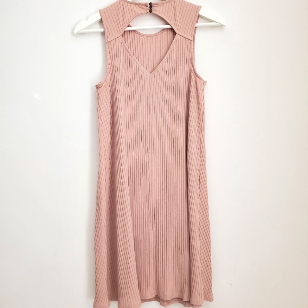 AE Ribbed Pink Dress Size S - Picture 5 of 5